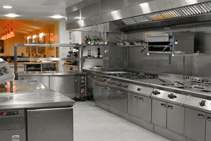 Bếp công nghiệp - Những khu vực của gian bếp công nghiệp