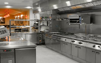 Bếp công nghiệp - Những khu vực của gian bếp công nghiệp