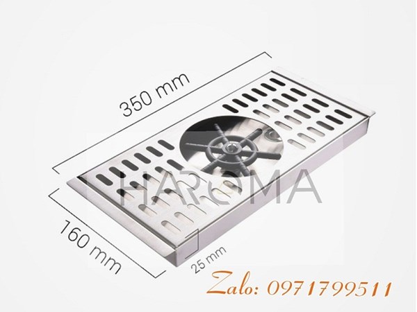 Khay Xịt Rửa Cốc Ly Âm Sàn Quầy Bar