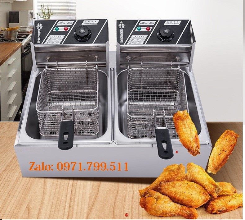 Bếp Chiên Nhúng Đôi Dùng Điện