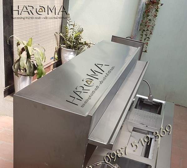 Quầy pha chế trà sữa Heekcaa