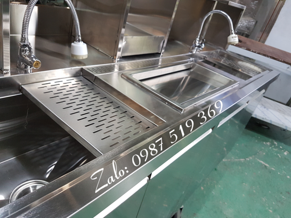 Quầy pha chế trà sữa đẹp